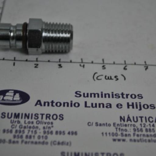Toma de combustible (equivalente Suzuki) macho para motor
