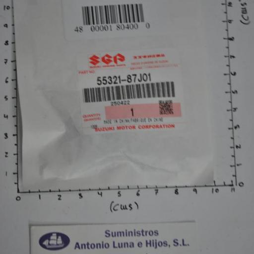Ánodo de aluminio (original) 55321-87J01 Suzuki [5]