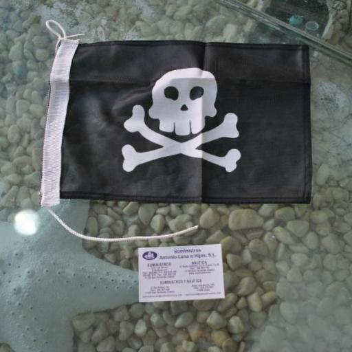 Bandera pirata de 20 x 30 cm [1]