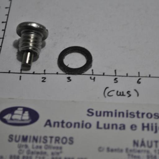 Kit de tornillo + junta para aceite de colas (equivalente 22-67892A05 Mercury) RecMar [6]