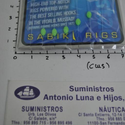 Bajo de mar Multicolour Flash Sabiki Rig Mustad [3]