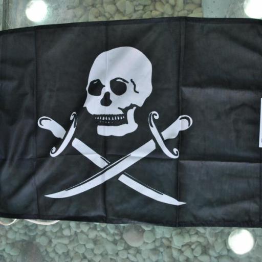 Bandera pirata de 60 x 40 cm [5]