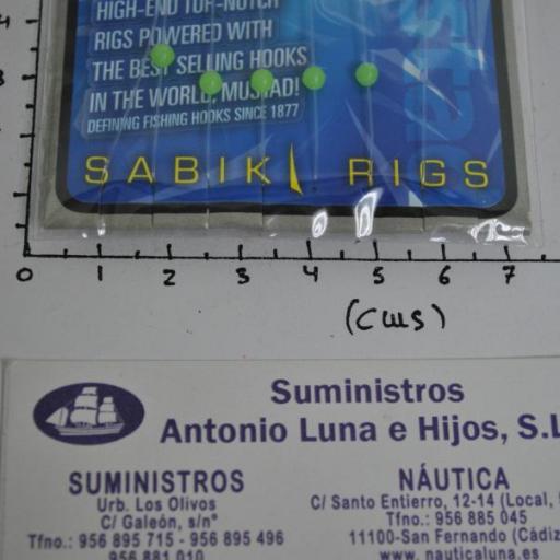 Bajo de mar Rainbow Flasher Sabiki Rig Mustad [3]