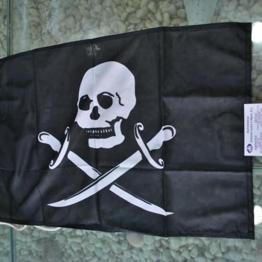 Bandera pirata de 60 x 40 cm [6]