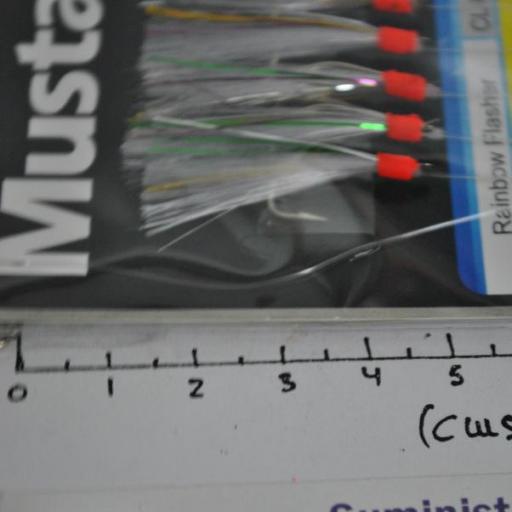 Bajo de mar Rainbow Flasher Sabiki Rig Mustad [1]