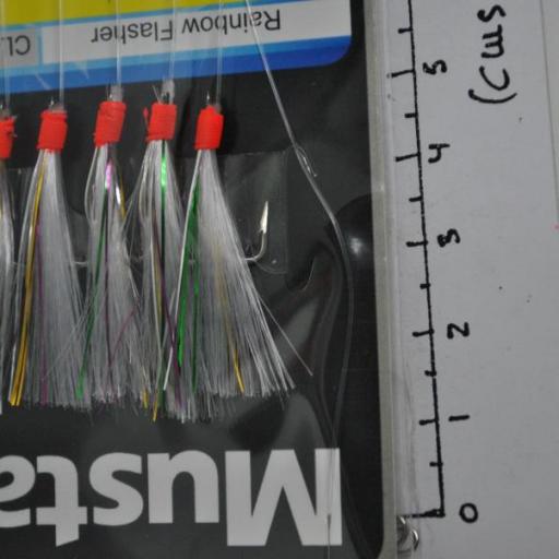 Bajo de mar Rainbow Flasher Sabiki Rig Mustad [2]