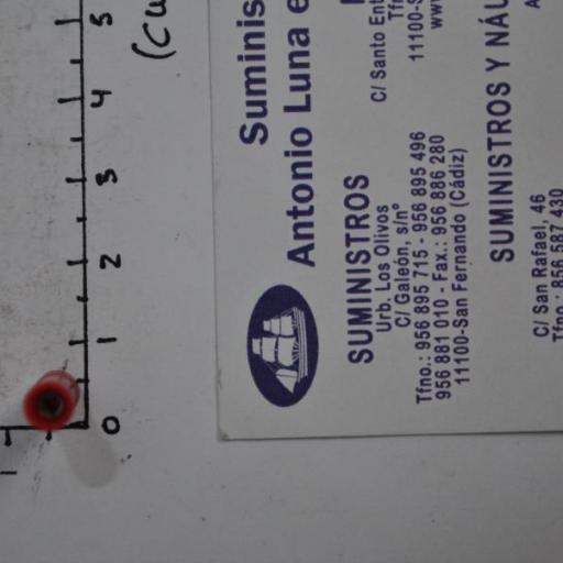 Empalme protector de plástico rojo de 4 mm [2]
