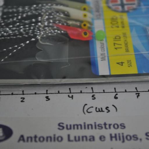 Bajo de mar Multi Colour Shrimps Mustad [1]