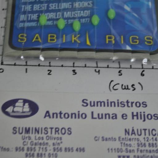 Bajo de mar Piscator Sabiki Rig Mustad [3]