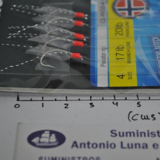Bajo de mar Piscator Sabiki Rig Mustad [7]