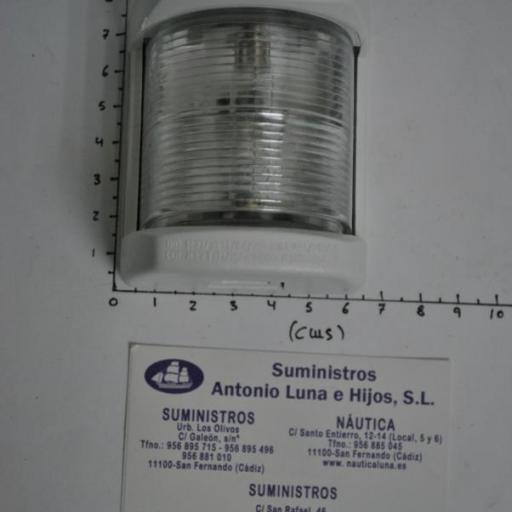 Luz de tope blanca Classic N12 Lalizas