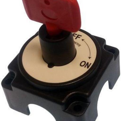 Desconectador (interruptor) de baterías con llave extraíble Goldenship [2]