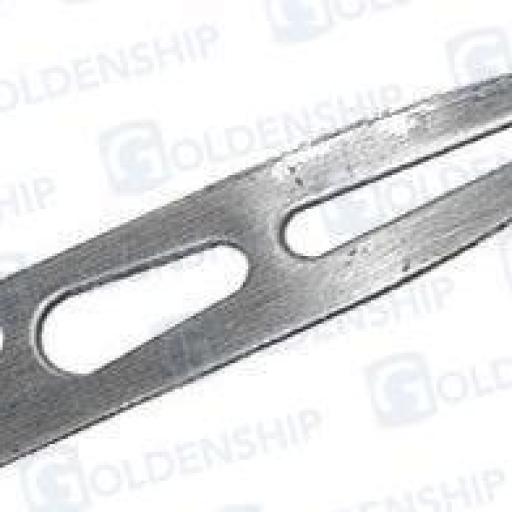 Abregrilletes de acero inoxidable de 112 mm x 20 mm Goldenship [3]