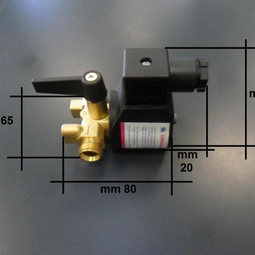 Electroválvula de combustible 12V para manguera de 8-10 mm Osculati [3]