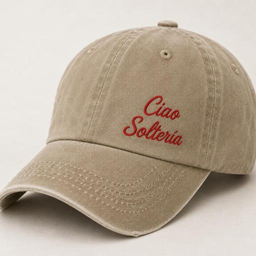 Gorra CIAO SOLTERÍA 