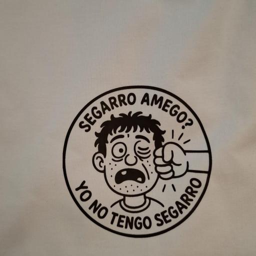 Camiseta SEGARRO serigrafiada  [1]