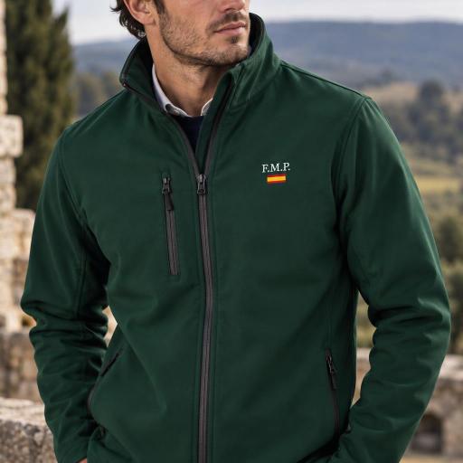 ​Chaqueta Softshell INICIALES + BANDERA  [1]