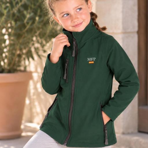 Chaqueta SOFTSHELL infantil PERSONALIZADA 