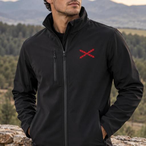 ​Chaqueta Softshell CRUZ DE BORGOÑA
