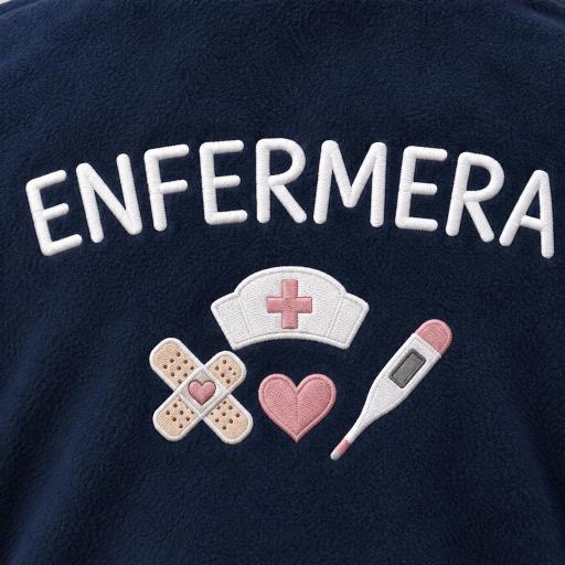 Forro polar ENFERMERA personalizado  [2]