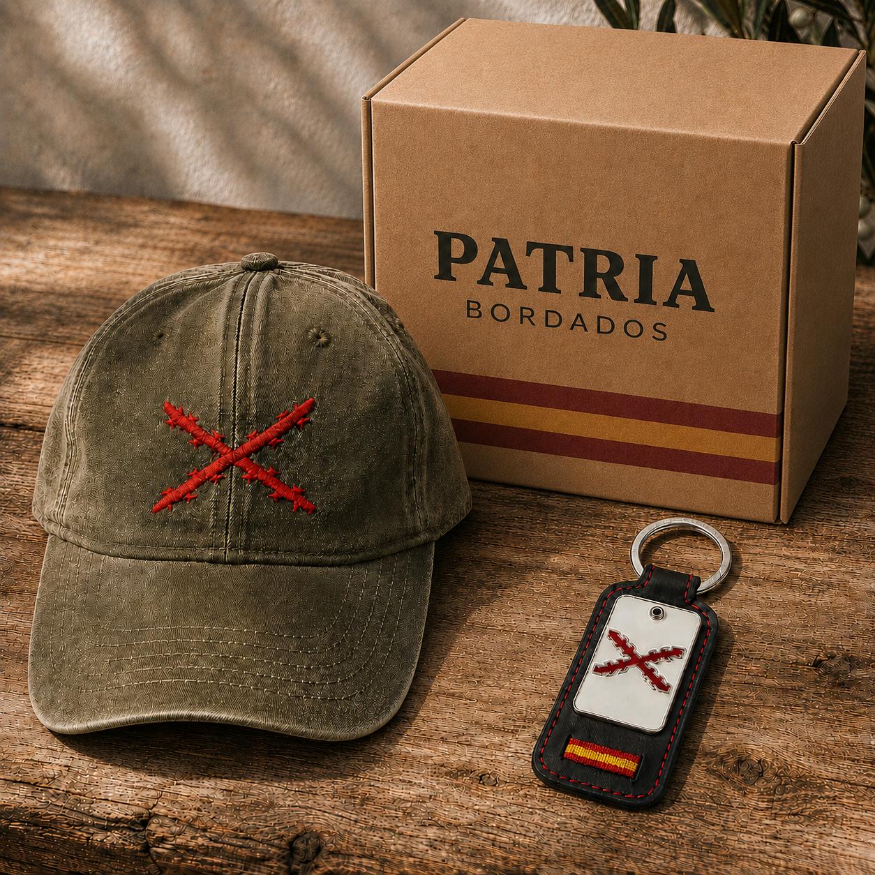 Pack regalo GORRA + LLAVERO