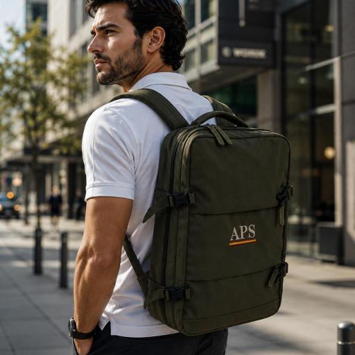 Mochila impermeable con CARGADOR DE MÓVIL  