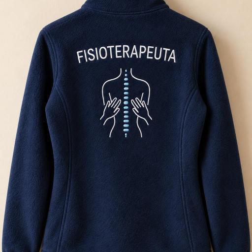 Forro polar FISIOTERAPEUTA personalizado