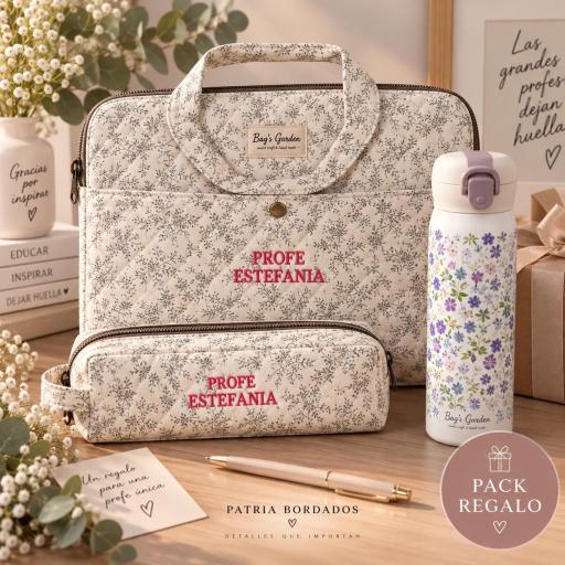 Pack ESTUCHE + MALETÍN + BOTELLA  