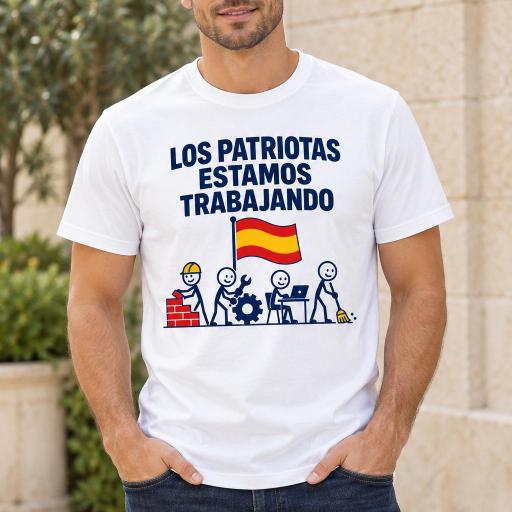 Camiseta PATRIOTAS TRABAJANDO