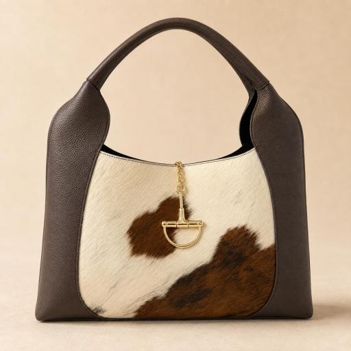 Bolso Ecuestre de piel y pelo  [1]