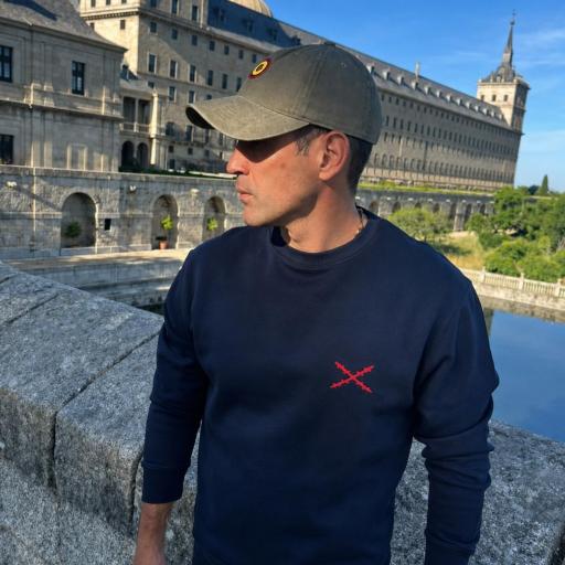Sudadera hombre Cruz de Borgoña  [1]