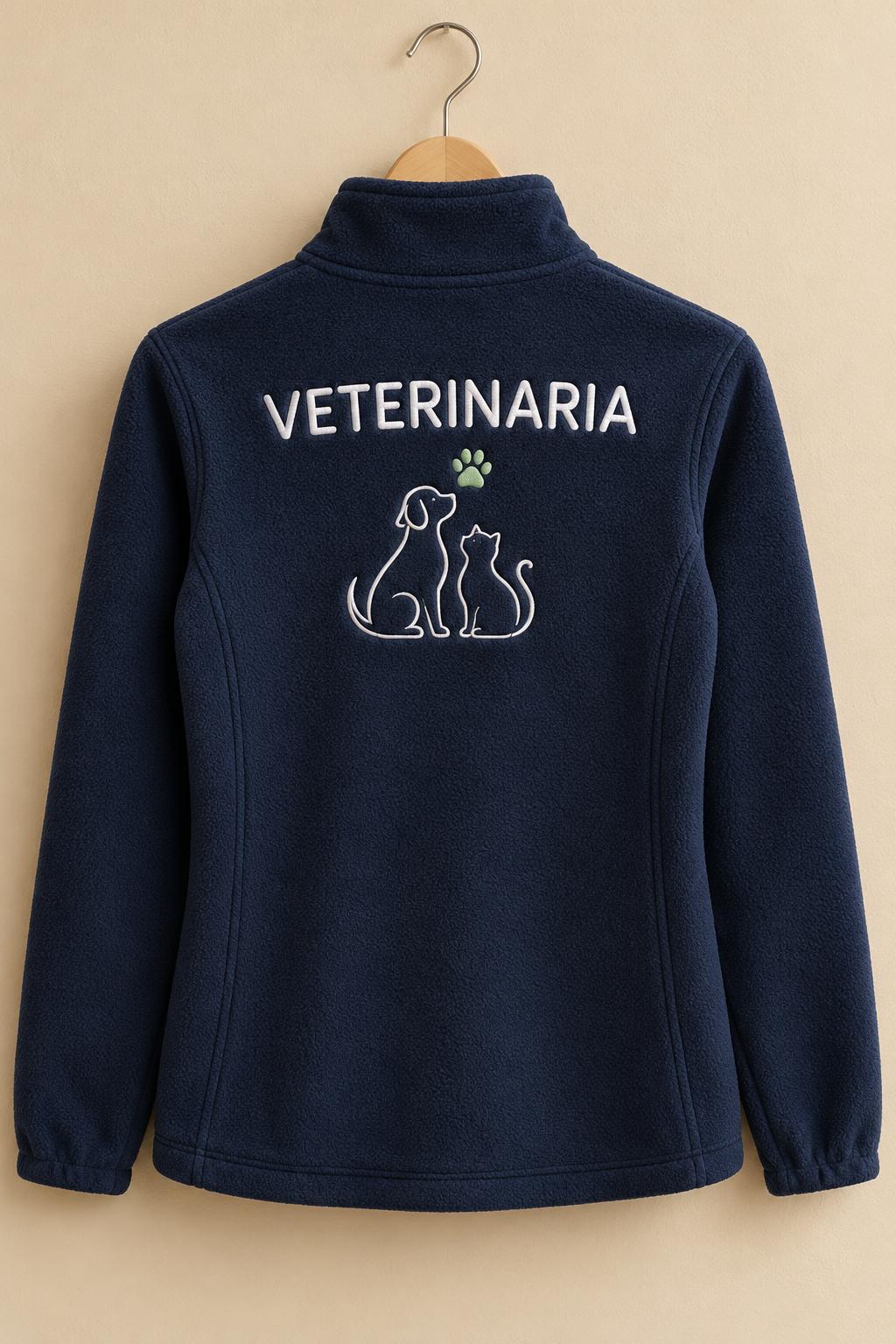 Forro polar VETERINARIA personalizado