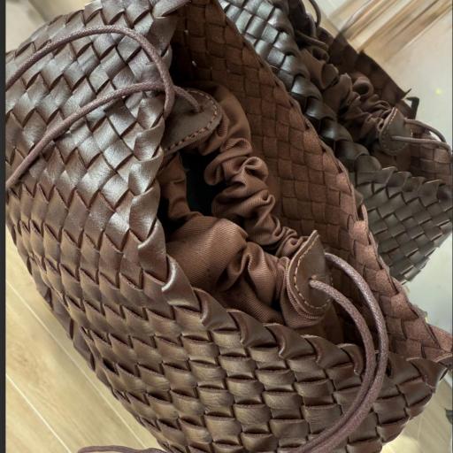 Bolso de piel trenzado  [3]