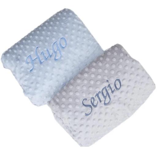 Manta bebé PERSONALIZADA