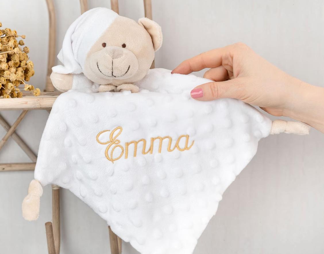 Doudou bebé PERSONALIZADO