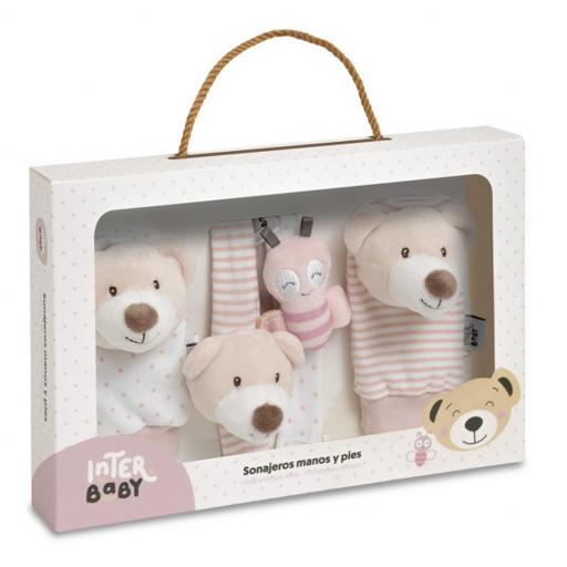 Caja regalo sonajero manos y pies ositos  [2]
