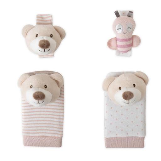 Caja regalo sonajero manos y pies ositos  [3]