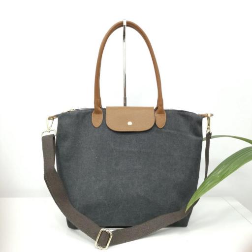 Bolso LONETA solapa de piel [2]