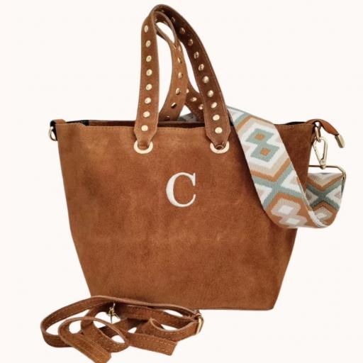 Bolso antelina TACHUELAS ASA [0]