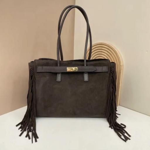 Bolso ante con flecos  [0]