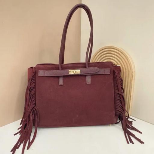 Bolso ante con flecos  [2]
