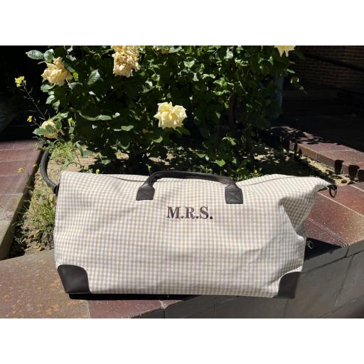 Maleta VICHY personalizada 