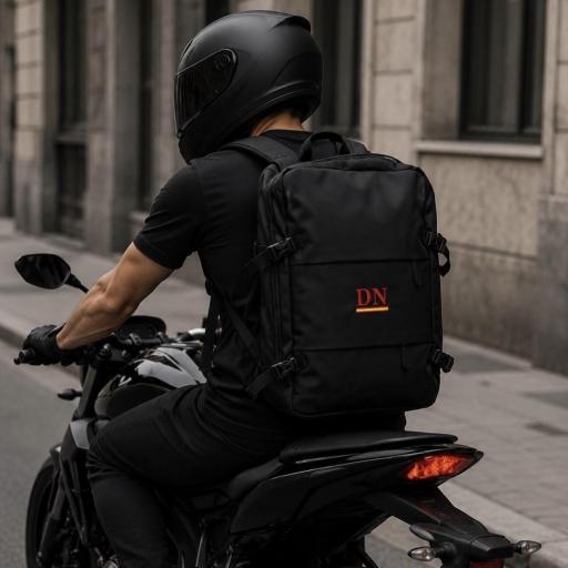 Mochila impermeable con CARGADOR DE MÓVIL   [1]