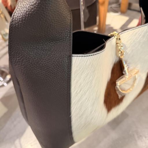 Bolso Ecuestre de piel y pelo  [3]