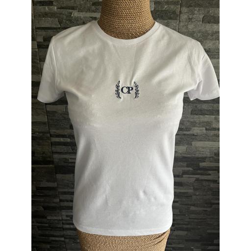 Camiseta laurel iniciales 