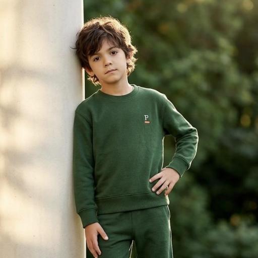 Sudadera niño INICIAL + BANDERA DE ESPAÑA  [1]