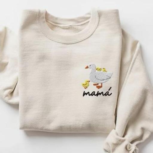 Sudadera MAMÁ Y PATITOS  [0]