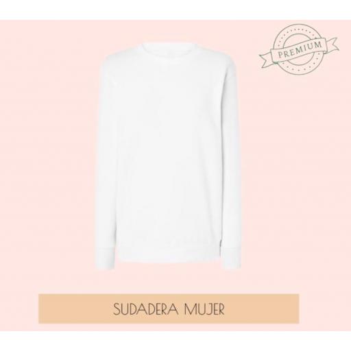 Sudadera mujer personalizada 