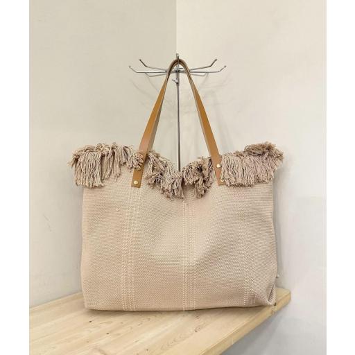 Bolso algodón desflecado [3]