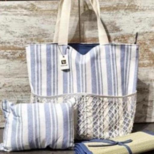 Conjunto playa: BOLSO + COJÍN + ESTERILLA  [2]